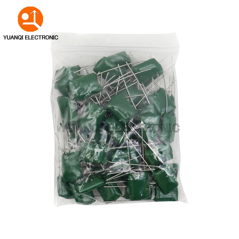 50PCS 100V Polyester Film Capacitor 330PF 470PF 560PF 102 222 472 103 223 333 473 104 1NF 2.2NF 10NF 22NF 47NF 100NF 0.1UF