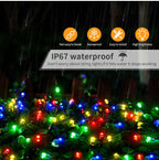 Holiday 24V LED Christmas Lights Fairy Garland String Light 10M-50M 100M Waterproof For Outdoor Garden Home New Year Party Decor