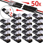Waterproof  2 Pin Way Plug Car Electrical Connector Wire Cable Automotive Electrical Connectors Strip Terminal Connection
