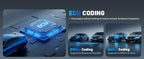 XTOOL D9S PRO D9SPRO Car Diagnostic Tool Bluetooth ECU Programming/Coding Automotive Scanner 45 Services CANFD DOIP FCA Topology