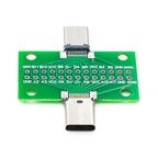 USB 3.1 Connector Type-C Adapter Plate PCB Board Female Male Head Convertor 2*13P to 2.54MM Transfer Test Board USB3.1 Module