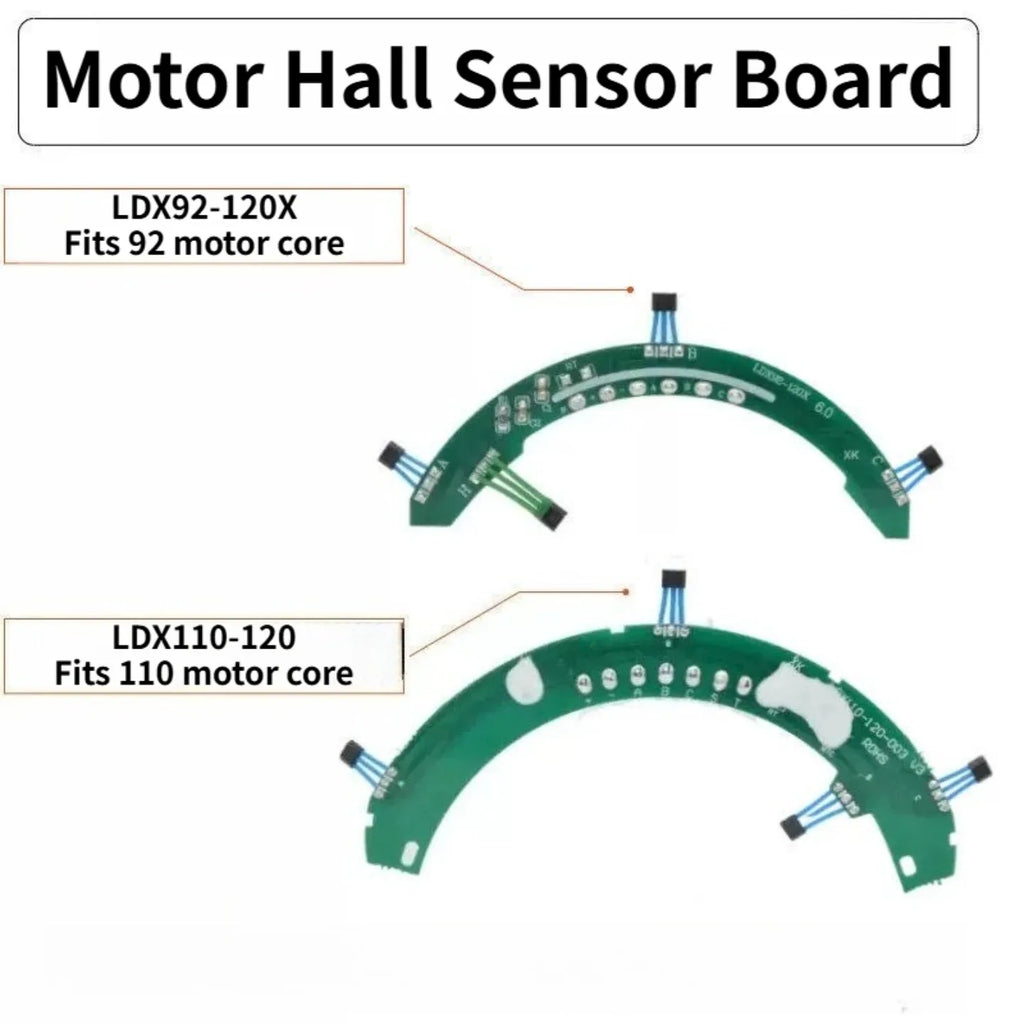E-Bike Brushless Motor Hall Sensor Board LDX92-120X LDX110-120 14 Inch Motor Hall Signal Sensor Electric Bicycle Replacement