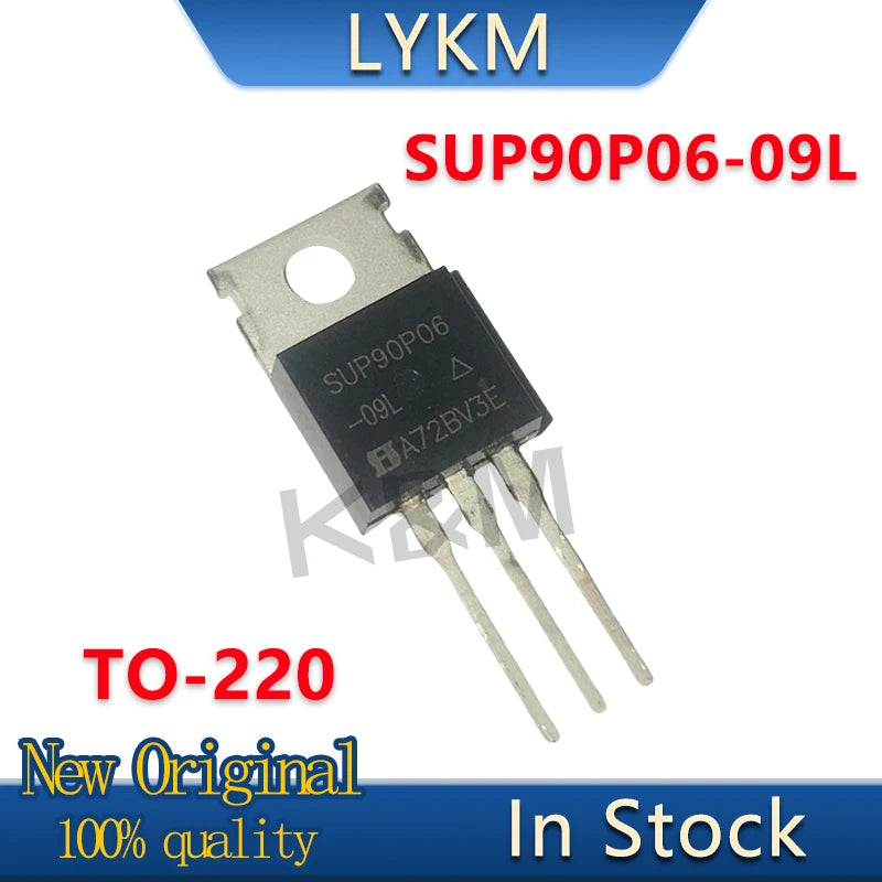 5-10/PCS New Original SUP90P06-09L SUP90P06 -09L 60V 90A TO-220  P channel FET In Stock