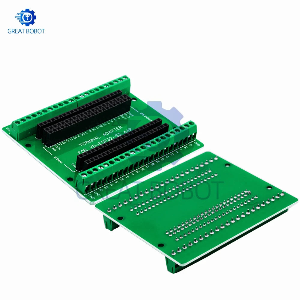 ESP32-S3 Development Board with Expansion Adapter Kit, IPEX 2.4 GHz Wi-Fi and Bluetooth Module, MCU ESP32-S3WROOM-1 N16R8