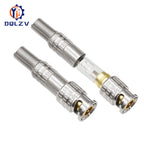 BNC JR-B25 Male Solderless BNC Connector for Security Cctv Camera System Wired Cctv Camera Security System Kit