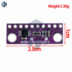 16-Bit ADC Module (ADS1115/ADS1015): I2C 4-Channel Programmable Gain Amplifier for Arduino & Raspberry Pi Compatible
