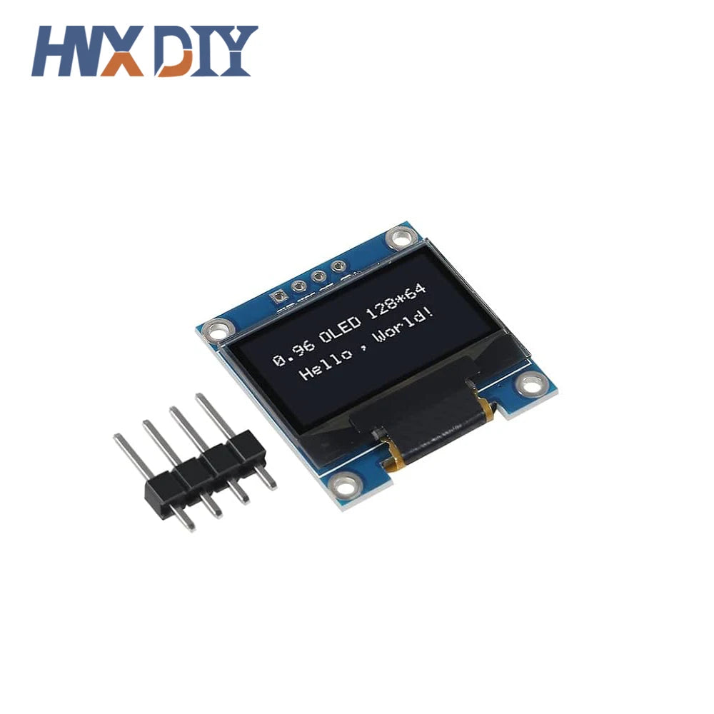 1-10pcs 0.96 inch IIC Serial White/Blue/Yellow Blue OLED Display Module 128X64 I2C SSD1306 12864 LCD Screen Board for Arduino