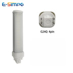 1PC 4Pin G24Q LED Horizontal 7W 9W 11W PL Light Lamp G24q-1 G24q-3 PLC-18W PLC-26W CFL Replacement CE RoHS Plug Bulb Light