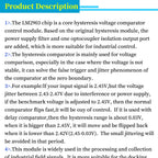 Voltage Comparator Stabilizer 5-24V Hysteresis Signal Optocoupler Isolated Output 3-5MA LM2903 Chip For Industrial Field Signal