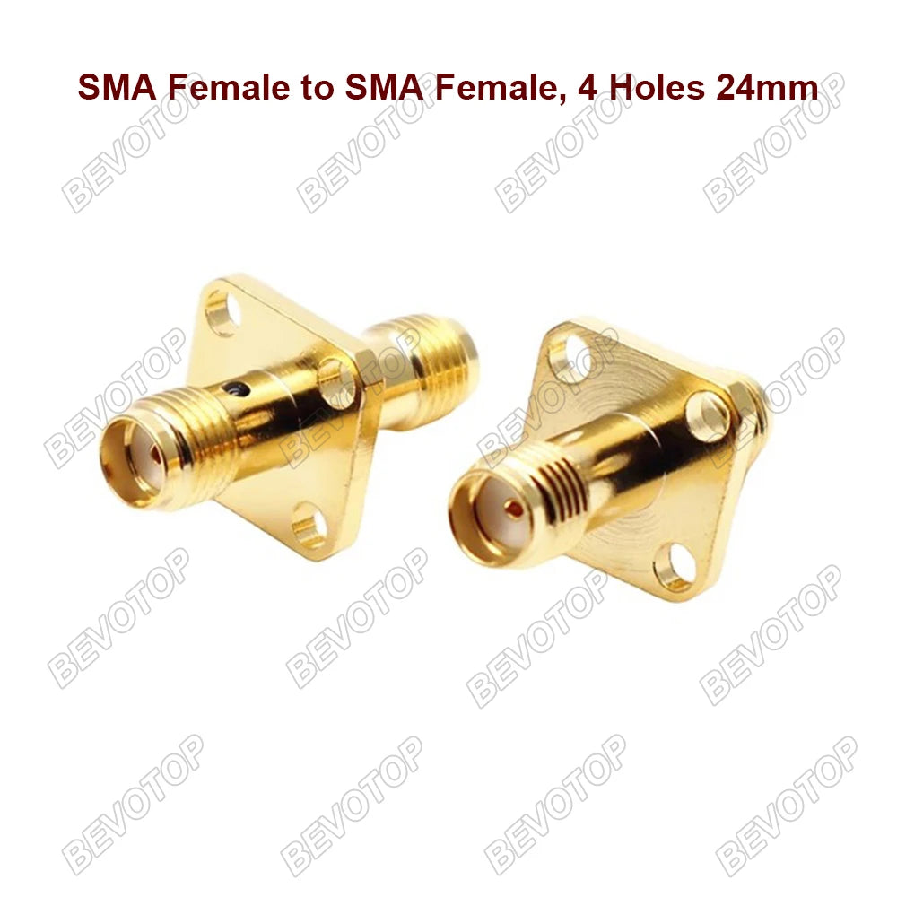 2 PCS/lot SMA / RP-SMA Female to Female jack For Raido Antenna SMA to SMA RF Coaxial Adapter Connector High Quality