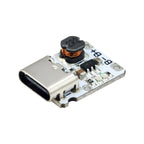 Mini lithium battery charging module with 5V output boost 18650 type-C with protection