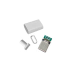 5pcs 10Pcs TYPE C USB 3.1 24 Pin Male Plug Welding Connector Adapter with Housing  Charging Plugs Data Cable Accessories Repair