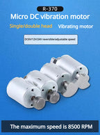 High Speed 6000rpm/8500RPM Strong Vibration 6V 12V 24V DC Vibration Motor For Micro Massage Eccentric Industrial Small Motor