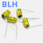 2PCS Audio frequency electrolytic capacitor axial horizontal NP 100V 22UF 33UF 47UF 68UF 100UF 10X16MM 10X18MM 10X20MM 13X25MM