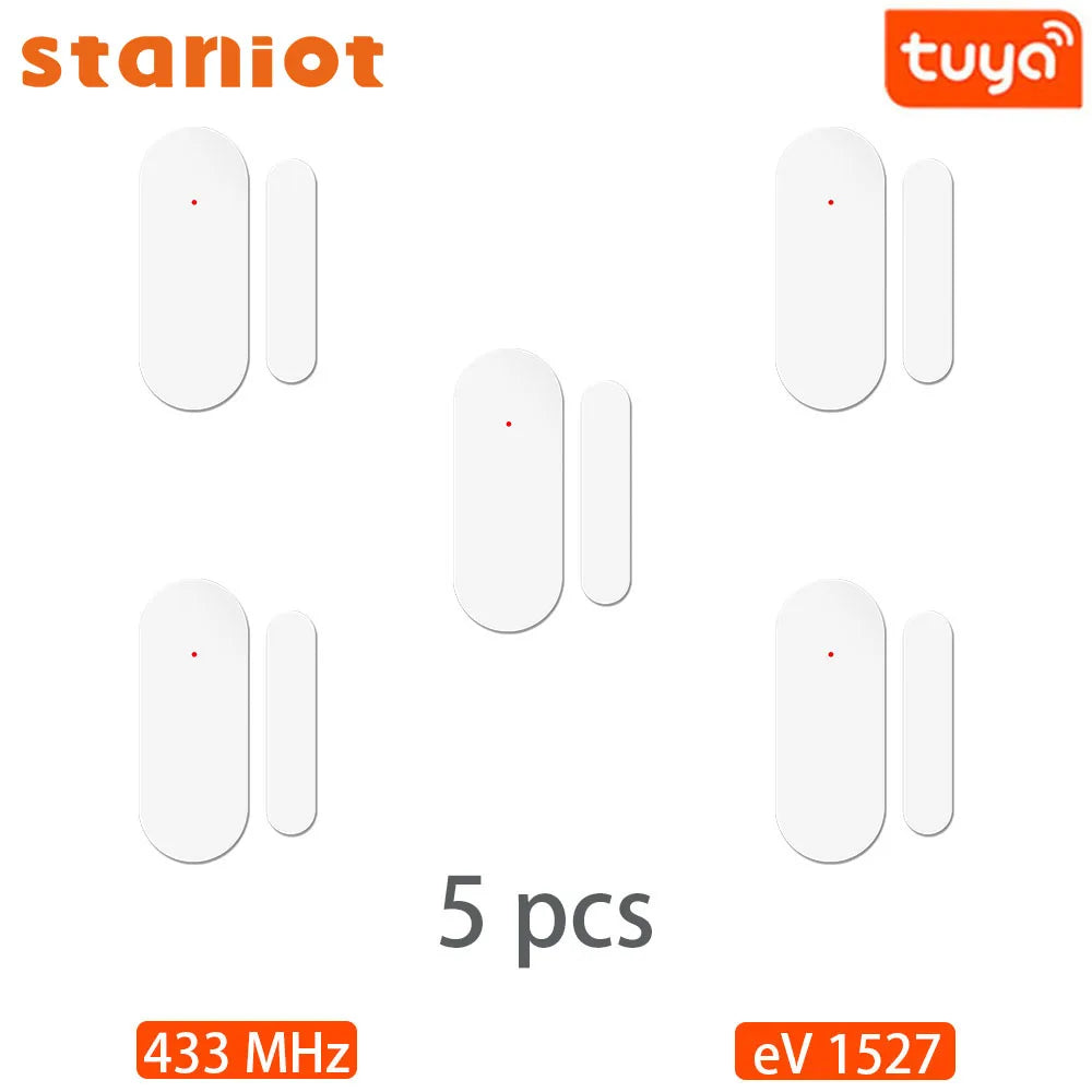 Window Door Magnetic Sensor Door Open Closed Detectors Wireless Smart Home Security Protection Alarm System App Remote Control