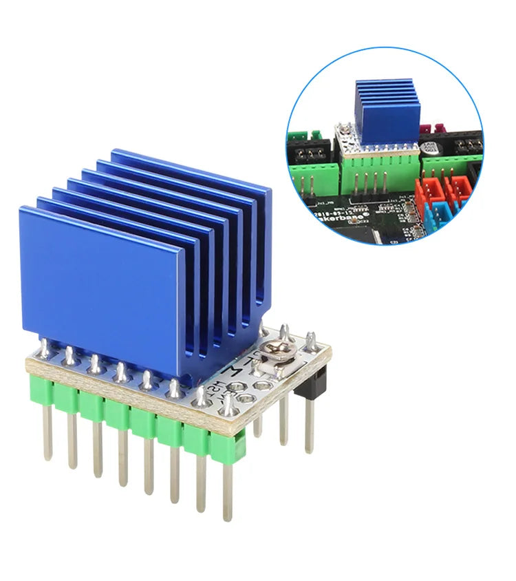 Stepper Motor Driver TMC2209 Silent Module Compatible with 2208 2225 26 3D Printer Accessory