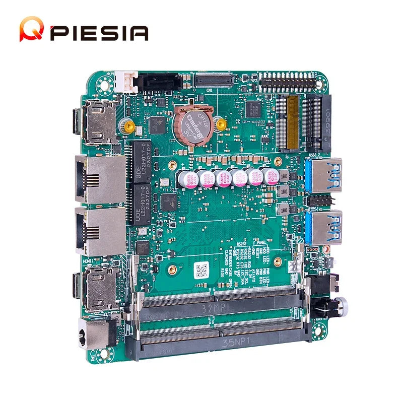 Piesia OEM AMD 7940HS 8845HS 7840HS 7735U 7535U Nuc PC Mainboard 2*DDR5 2 Lan 2*H-D/Type-C X86 Industrial Robot Motherboard
