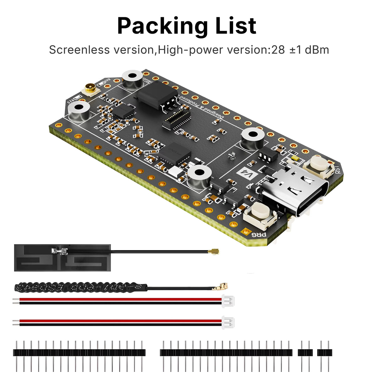Heltec V4 OLED Meshcore ESP32-S3 SX1262 LoRa 32 Dev-Board WiFi Bluetooth PSRAM 16MB For Arduino IoT Meshtastic