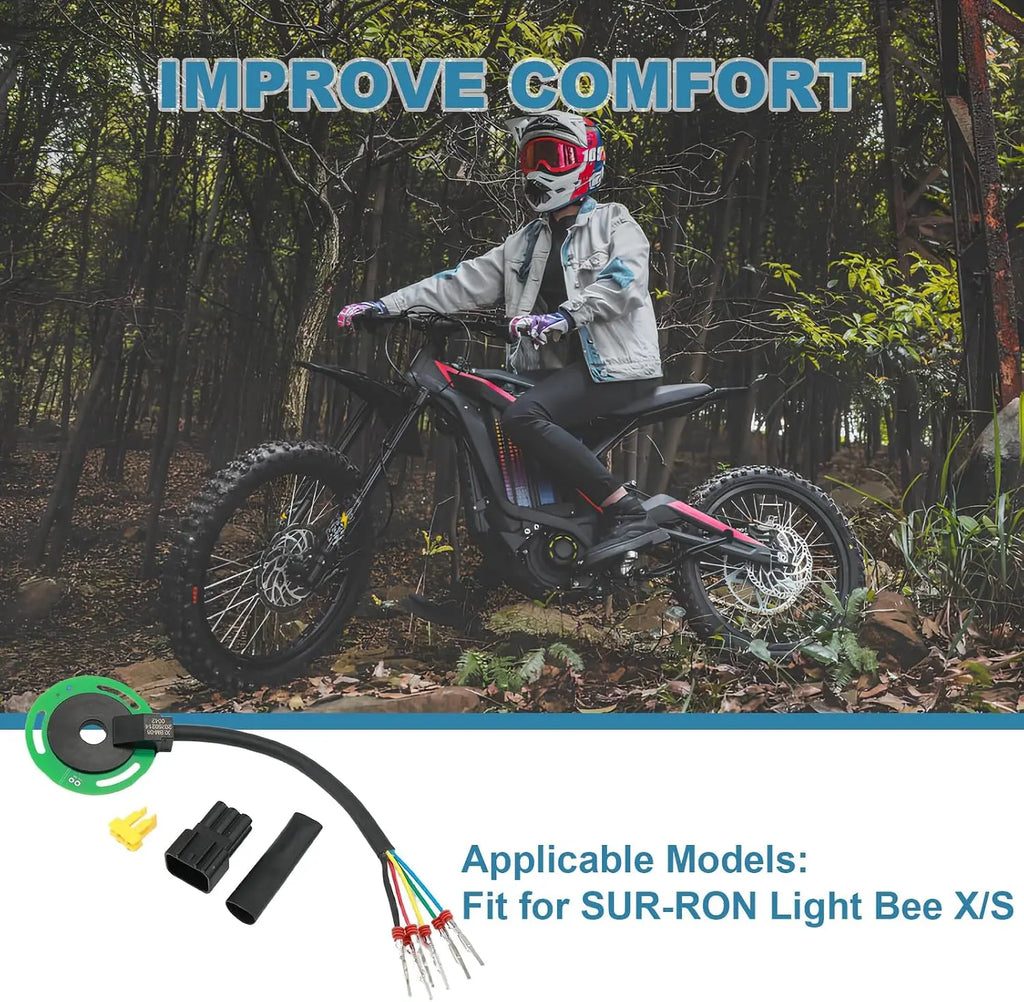 Motorcycle Motor Sensor for SUR-Ron Light Bee X S Motor Hall Sensor Replacement/surron