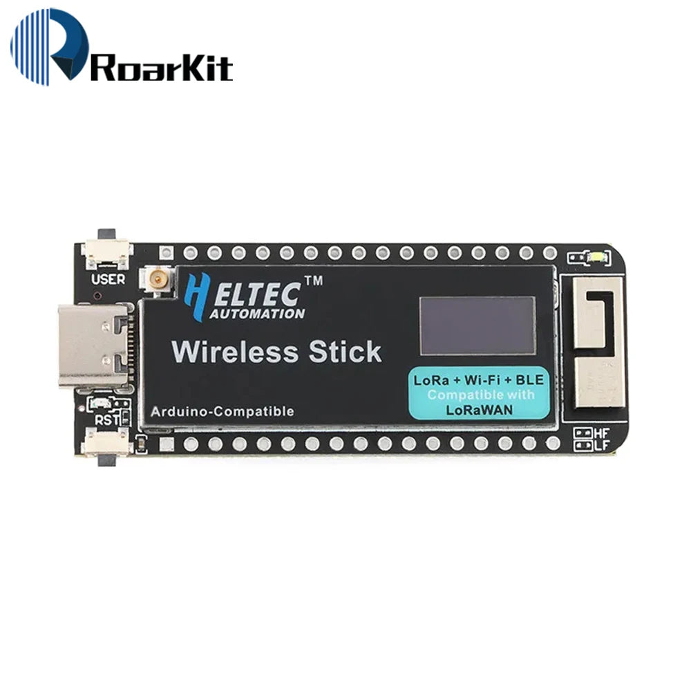 SX1262 LoRa WIFI BLE Development Board ESP32 Wireless Stick LoRAWAN 433-510MHz/863-928MHz Meshtastic Mesh Network For Arduino