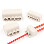 1PCS High Power Wire Connector Screw Wiring Terminal Block 1 in multiple out Cable Splicing 60A/400V 1-6mm2  80A/1000V 2.5-16mm2