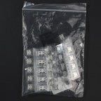 60pcs Socket Connector 5Pin Micro USB Socket Connectors Assortment Set 12 Models SMD DIP Electronics Kit