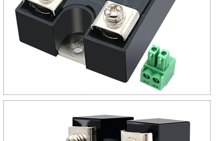 LCTC Solid State Relay SSR 10A 25A 40A DC To AC Single Phase Dual Channel Single Control Or Dual Channel Dual Contro 24-480VAC