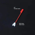 1/5/10Pcs JST Male/Female To MX2.0mm Male/Female 2P Lithium Battery Conversion Cable 51005  24AWG Length 50MM 5CM Silicone Wire