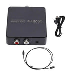Voltvibe-RCA& 3.5Mm Output Digital To Analog Audio Converter Optical Coaxial Input For TV DVD Soundbar Systems