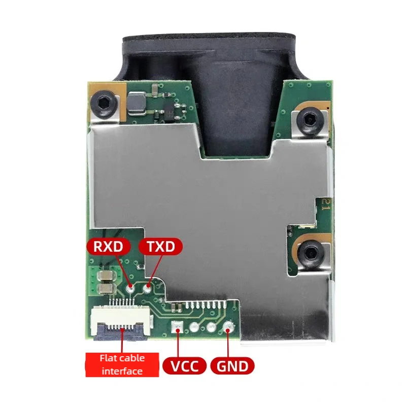 Indoor Distance Measureme 100m TTL Voltage Current Output Accuracy ±1mm Laser Displacement Distance Ranging Photoelectric Sensor