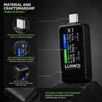 LUOWEI LW-X1 USB C Tester Multifunctional Fast Charging Protocol Analyzer with HD Display Real Time Monitoring For Phone Repair