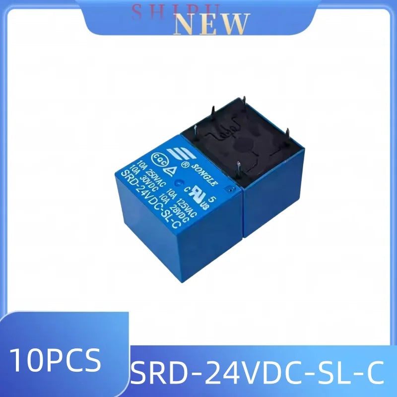 10PCS SRD-03VDC-SL-C SRD-05VDC-SL-C SRD-06VDC-SL-C SRD-09VDC-SL-C SRD-12VDC-SL-C SRD-18VDC-SL-C SRD-24VDC-SL-C Srd-48vd relay