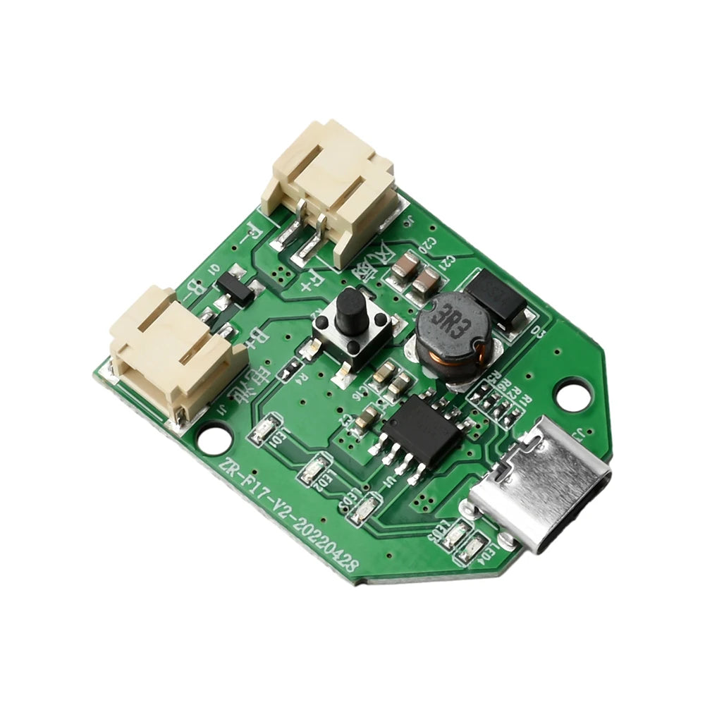 1/3/5/10PCS Type-C Fan Control Board Interface 9V Boost 3-Speed Rechargeable Circuit Board Charging Module USB