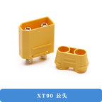 Xt90 Male and Female Connector Aircraft Model Lithium Battery Connector Xt90s Electrical Adjustment Gold-Plated Cable Plug