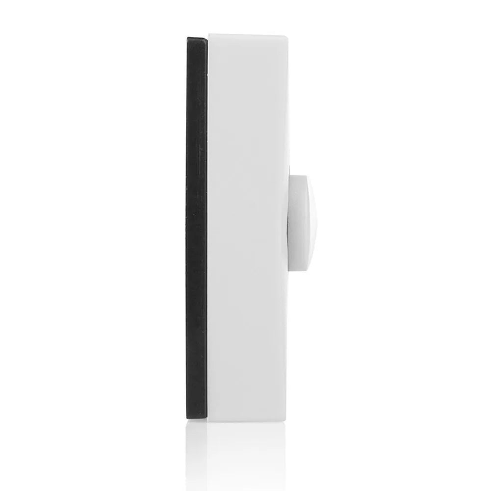 Push Button Door Bell Chime Bell Push Press Button Inserts Wall Plastic Hard Wiring Stylish Exterior Design Doorbells