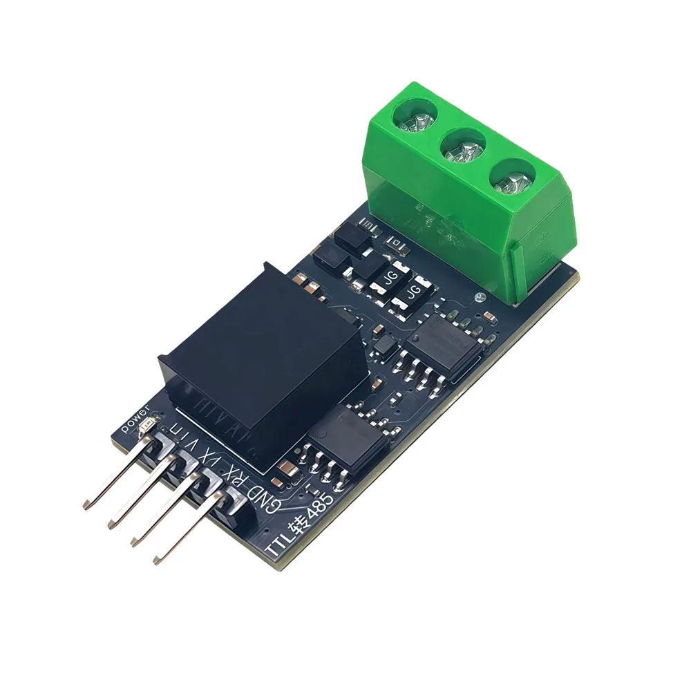 Isolated TTL to RS485 Converter Module 3.3V/5V, Auto Direction Switching, High-Speed 2Mbps for UART Serial Communication