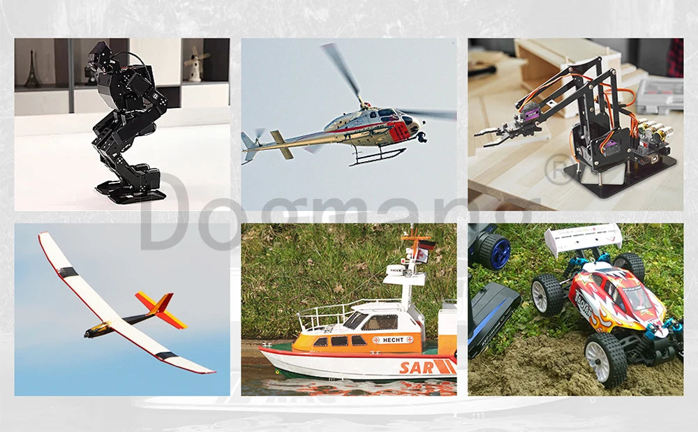 MG90S Servo 1/2/4/10/20/50 Pcs All Metal Gear 9g SG90 Upgraded Version For Helicopter Boat Car Mini Servos for Arduino Project