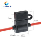 ATC Medium Blade Waterproof Fuse Holder For Automobile 32V 18/16/14/12/10AWG Standard Fuse Insert 1A 2A 3A 4A 5A 7.5A 10A 15A-50
