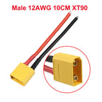 XT30 Connector Adapter Male/Female Plug 15CM 16AWG Silicone Wire Cable for RC FPV Quadcopter Racing Drone Parts