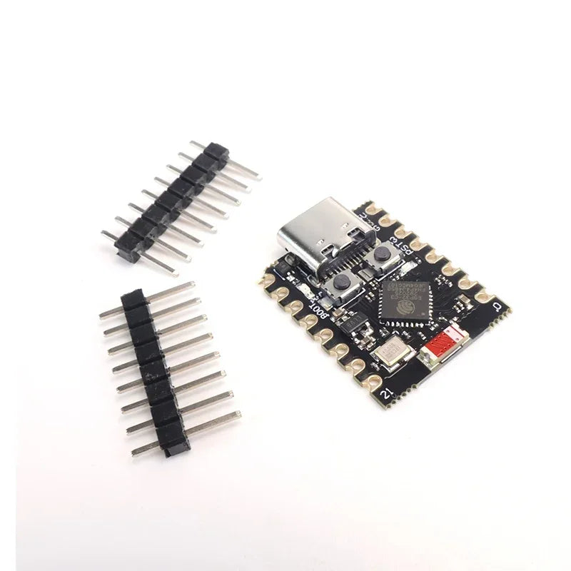 ESP32-C3 Mini Development Board RISC-V WiFi Bluetooth 5.0 IoT Module Compatible with UNO R3 Nano NODEMCU Headers Unsoldered