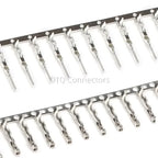 50pcs 2.54mm Dupont connector Male/Female Pin Way Cable Plug 2/3/4/5 Pin Electrical Pin Jumper Header Housing Wire Connector Kit
