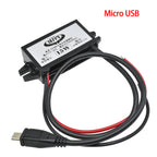 DC-DC Step Down Buck Converter Power Supply Module for Car 12V to 5V 3A 15W for Car Male Female USB Mini USB Micro USB Adapter