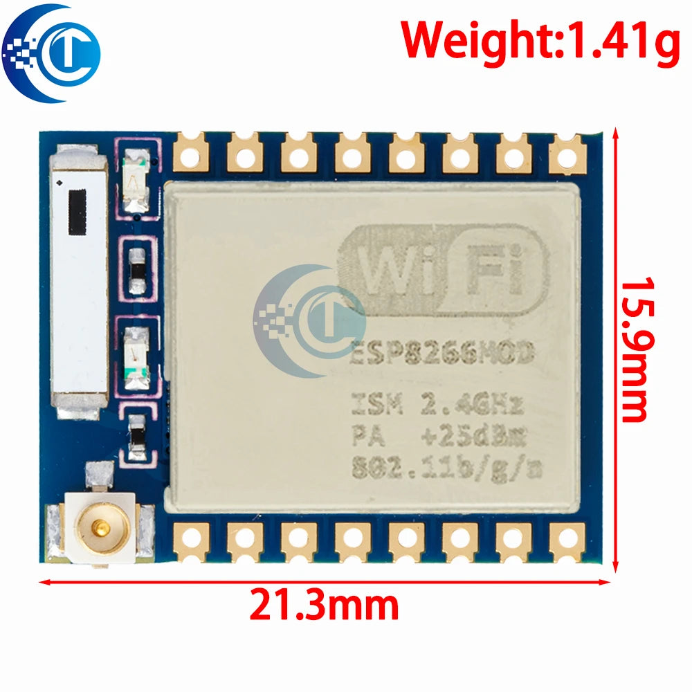 ESP8266 WiFi Wireless Transceiver Module ESP-01/ESP-01S/ESP-07/ESP-07S/ESP-12/ESP-12E/ESP-12F for Arduino DIY Projects