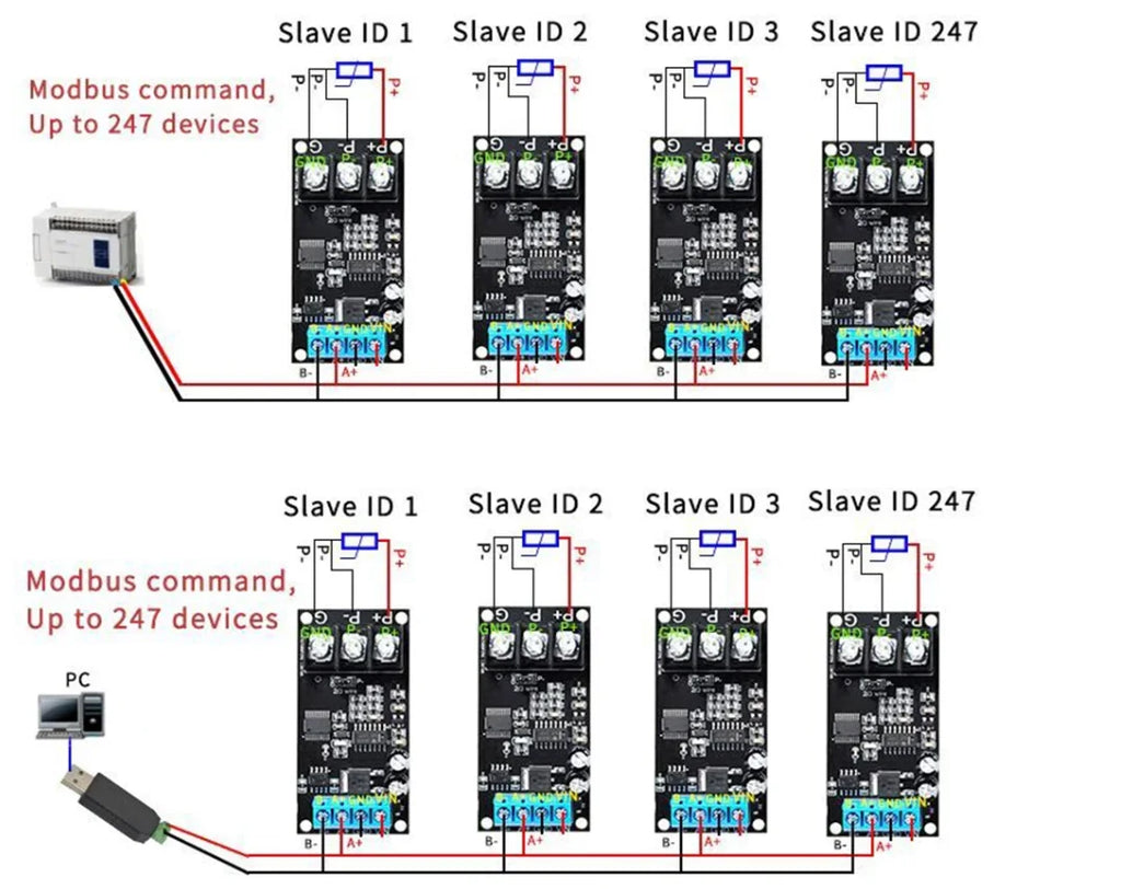 PT100 Platinum Thermal Resistance RTD Thermocouple Temperature Sensor Transmitter RS485 MODUBS RTU Module DC8-25V 8-13MA