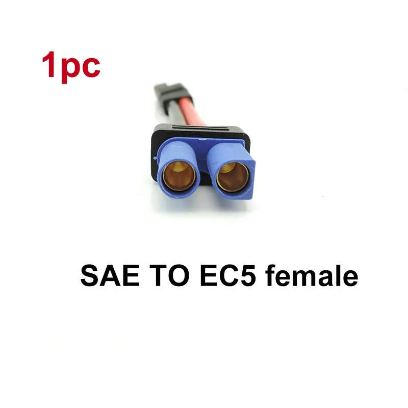 SAE To EC5 Male Female Plug Connector To SAE Power Automotive Cable Wire Power Cord Plug DIY 10 AWG SAE Cable R23