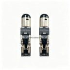 2/6/10Pcs RJ45 CAT6A Cat7 CAT8 Connectors Tool-Free Zinc Alloy Shielded 10G Ethernet Termination Plugs for 23AWG SFTP Cables