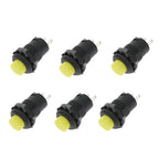 6pcs 12mm self-locking Momentary push button switches 3A /125VAC 1.5A/250VAC Minitype Push Button Switch DS-227 427 DS-228 428