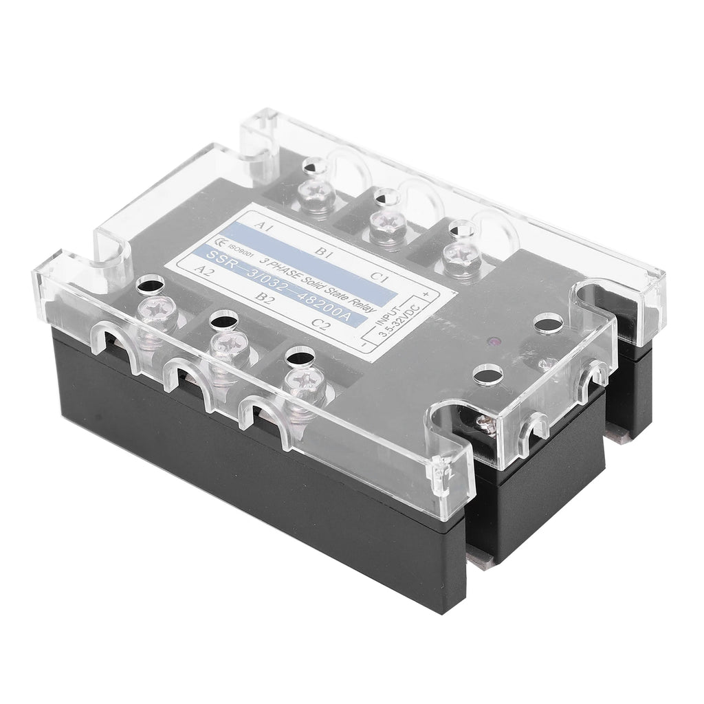 3‑Phase SSR DC Control AC 480V 200A Solid State Relay Industrial Equipment SSR‑3 D48200 200A