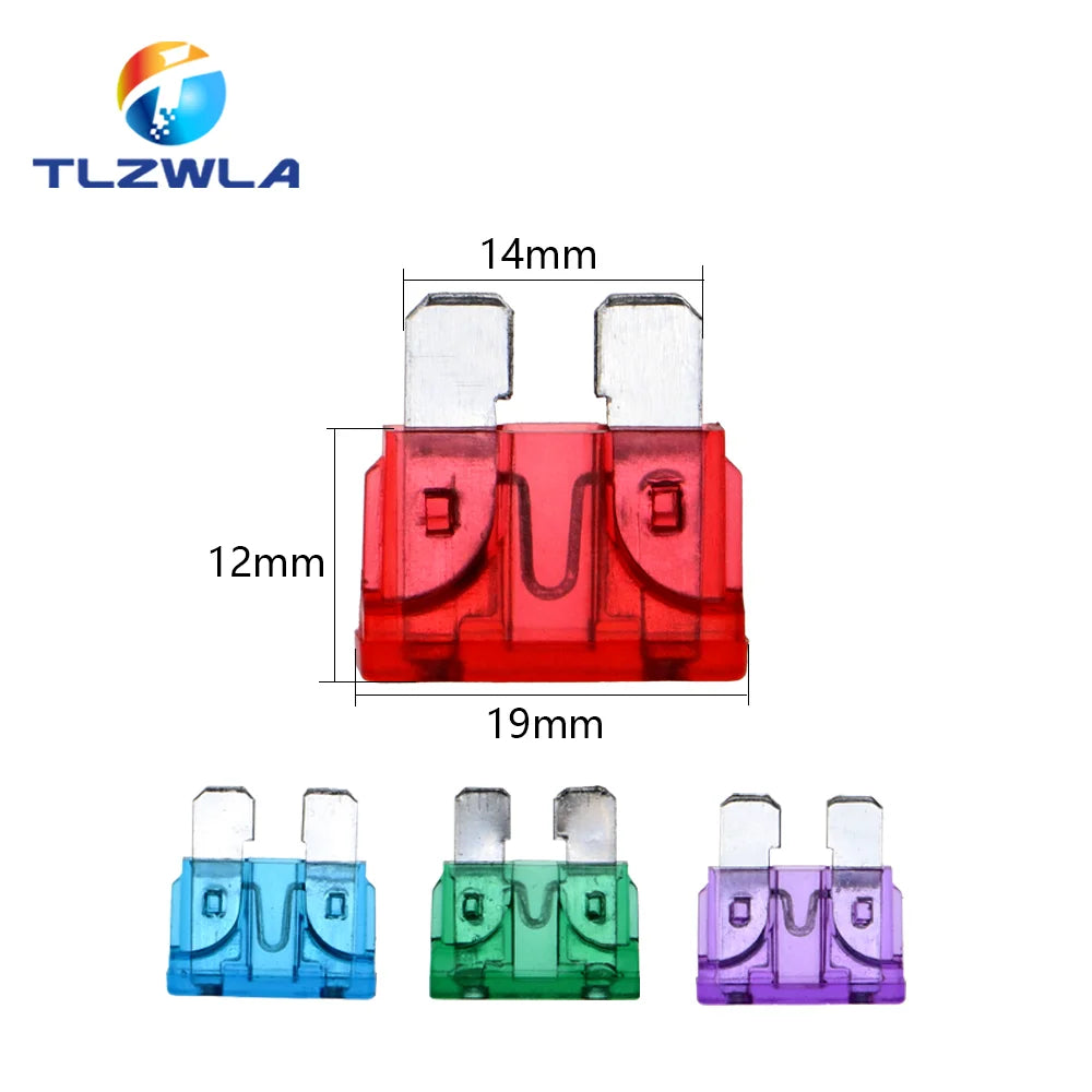 ATC Medium Blade Waterproof Fuse Holder For Automobile 32V 18/16/14/12/10AWG Standard Fuse Insert 1A 2A 3A 4A 5A 7.5A 10A 15A-50