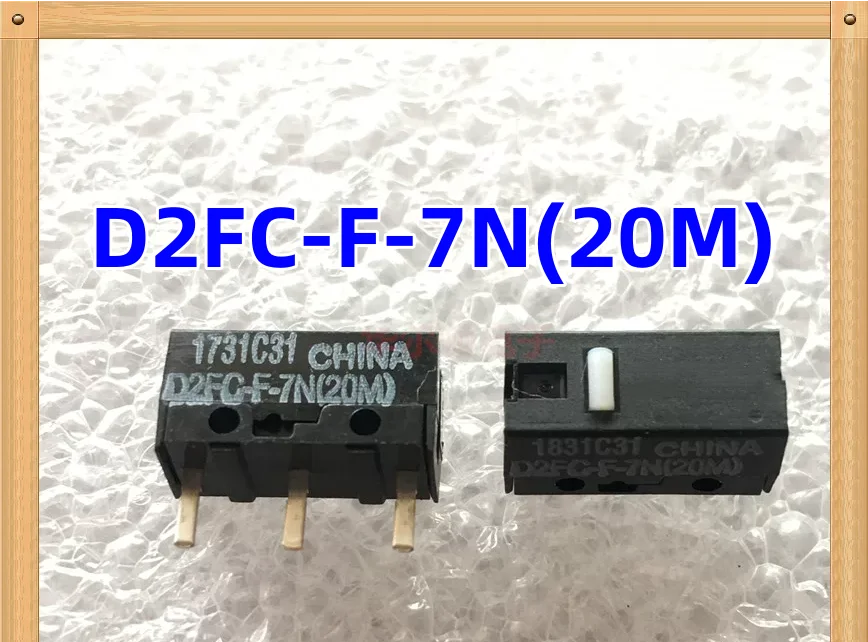 10pcs D2FC-F-7N(10M) D2FC-F-7N(20M) for Razer Purgatory Viper Mouse Micro Switch 100% new